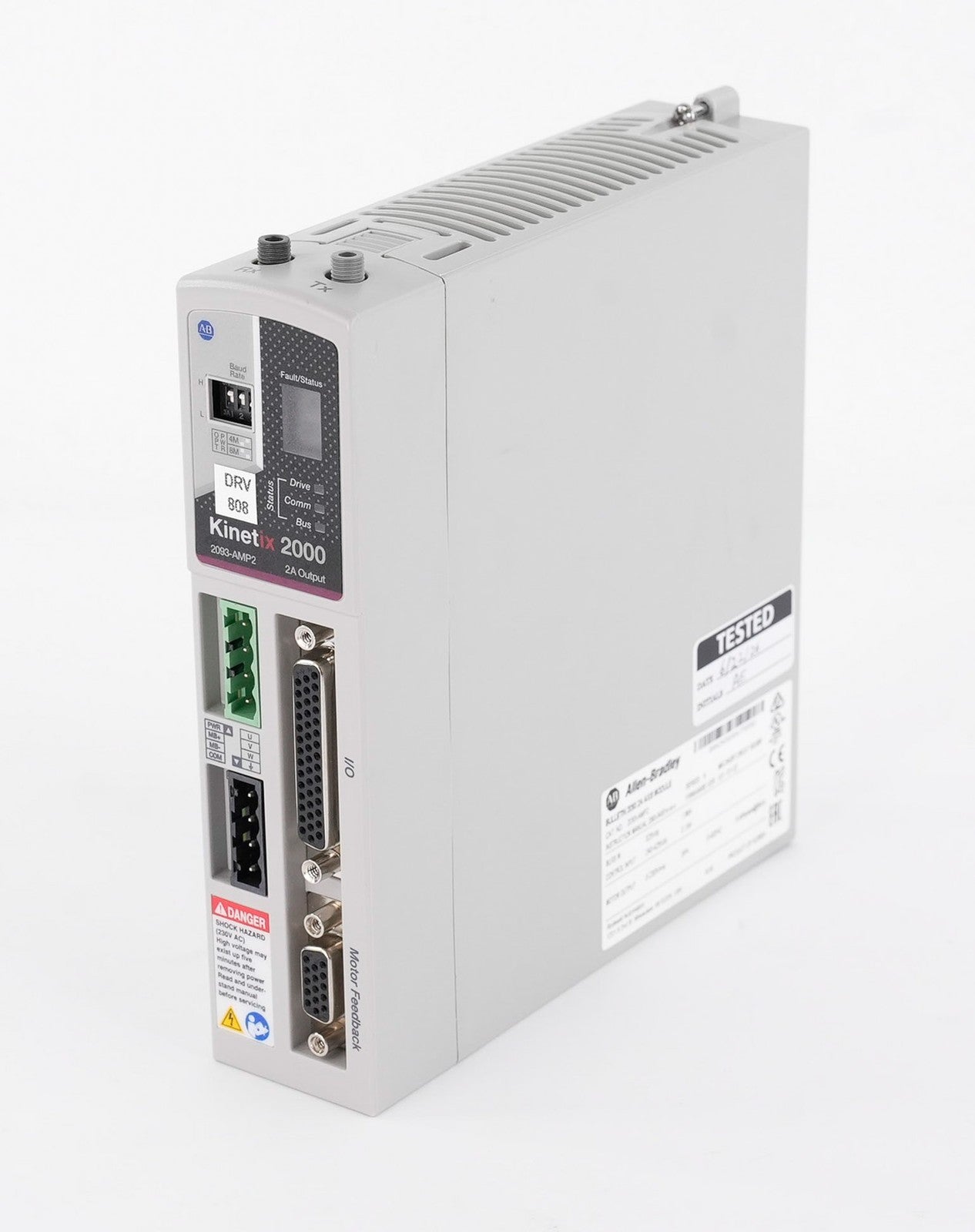 Allen Bradley 2093-AMP2 /A Kinetix 2000 Axis Module 3PH 2093AMP2 - Refurbished