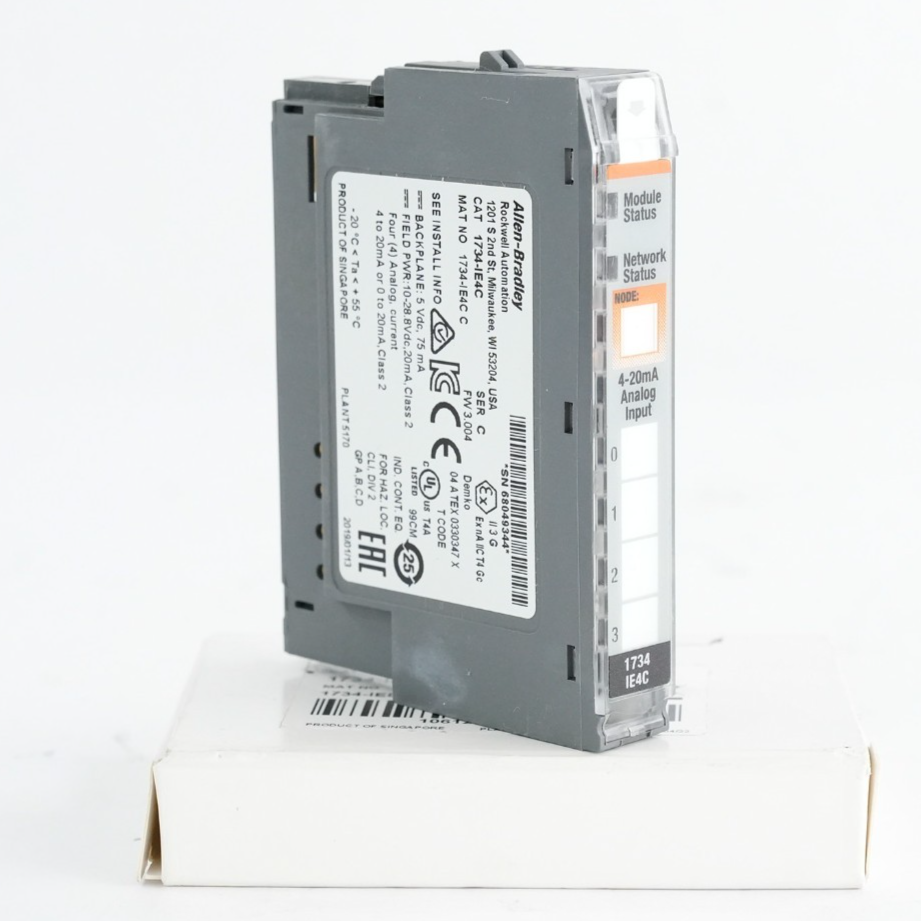 Allen Bradley 1734-IE4C /C Point I/O 4-Channel Current Input Module - Open Box