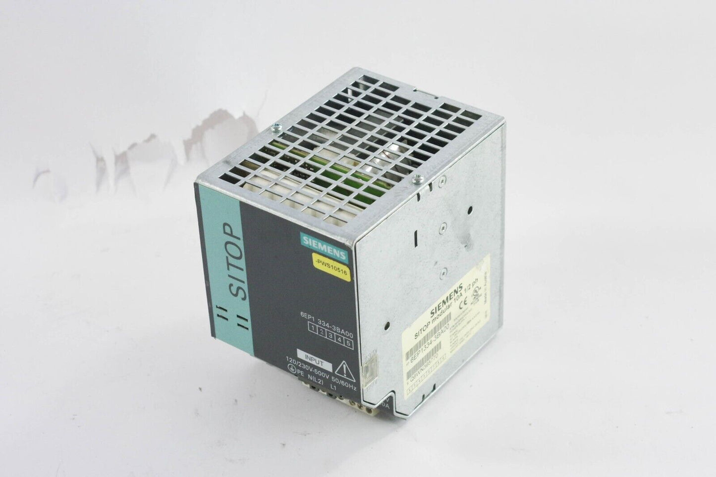 Siemens 6EP1 334-3BA00 SITOP Modular 10A Power Supply / 6EP1334-3BA00