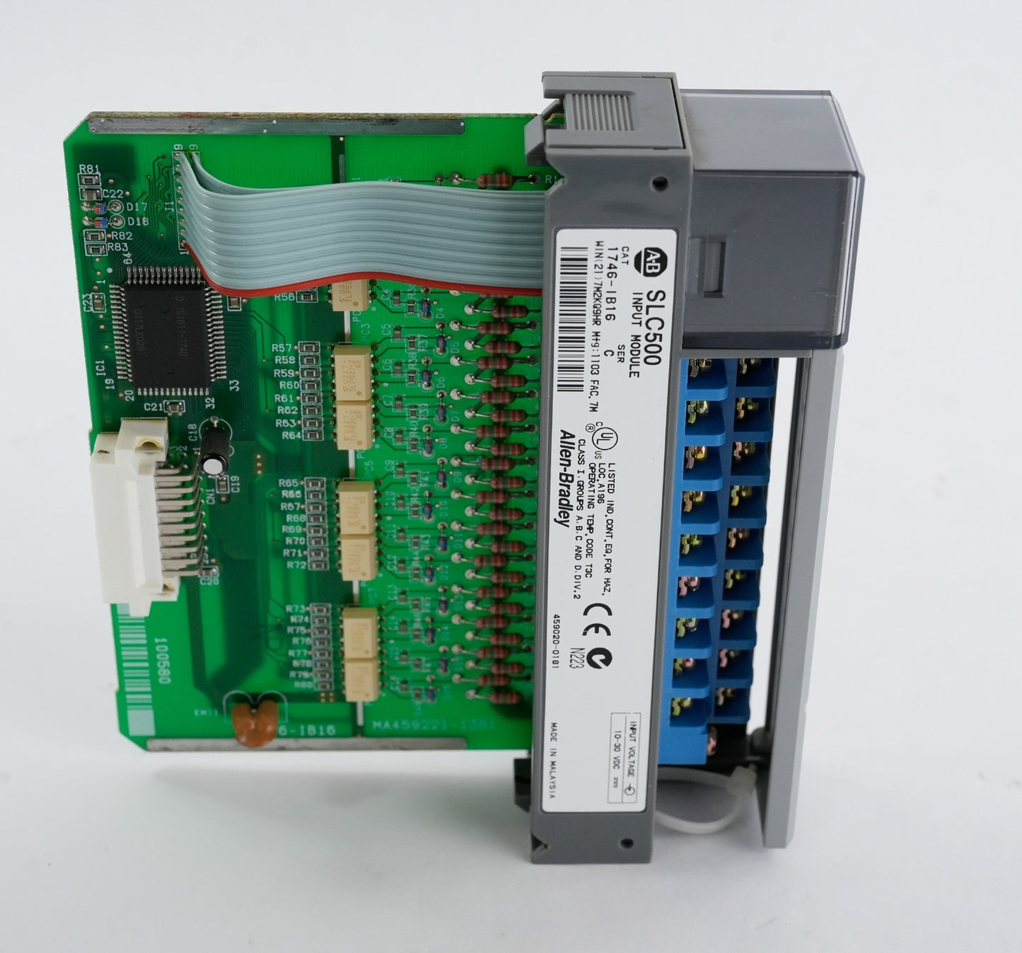 Allen Bradley 1746-IB16 Series C SLC 500 Input Module 1746IB16