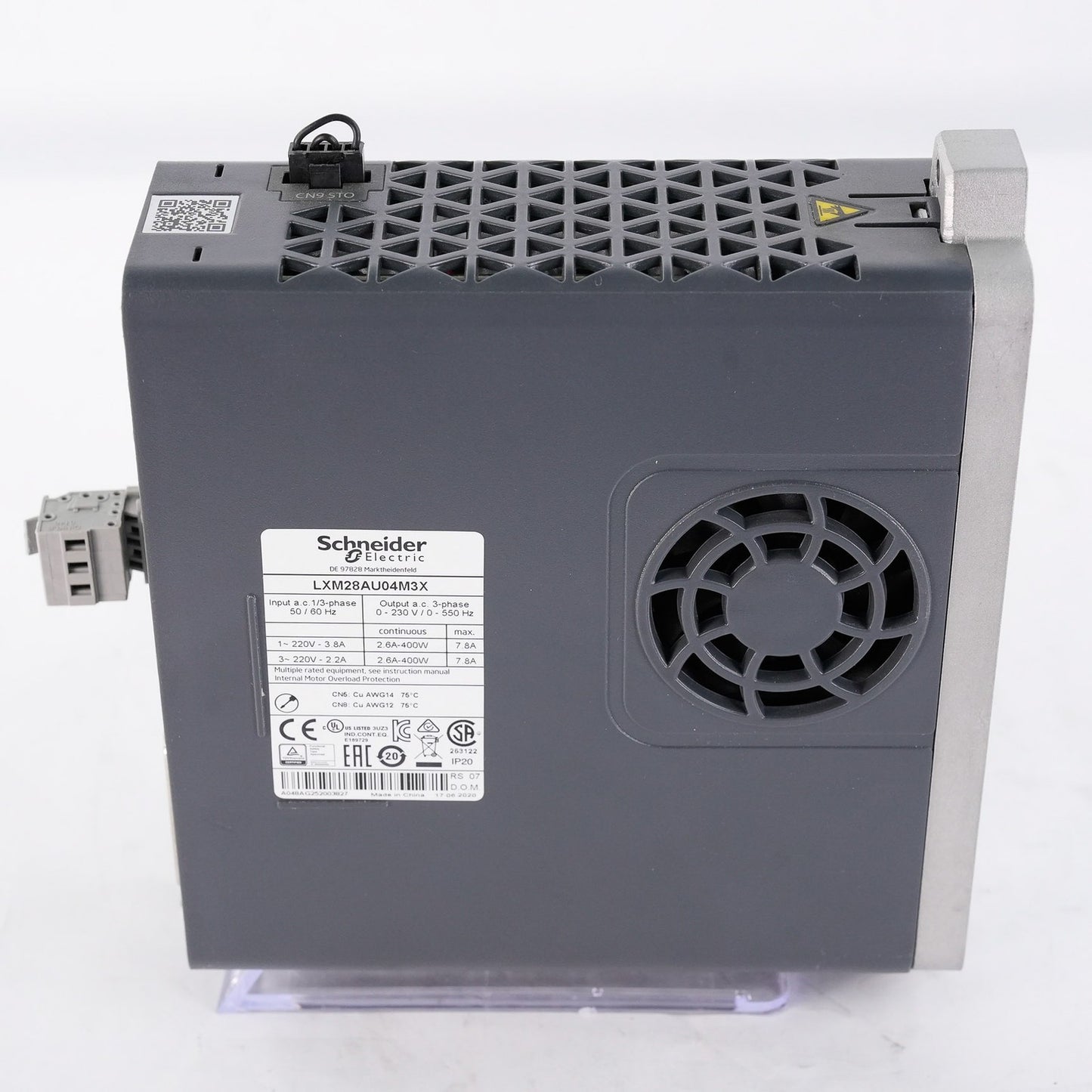 Schneider Electric LXM28AU04M3X Lexium 28 Servo Drive 3-Phase 220V 400W