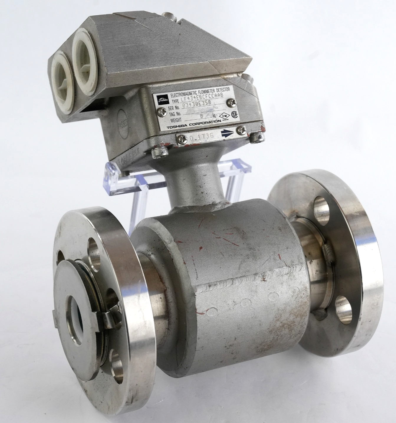 Toshiba LF434EBCFCCAAB Electromagnetic Flowmeter Detector CSQ