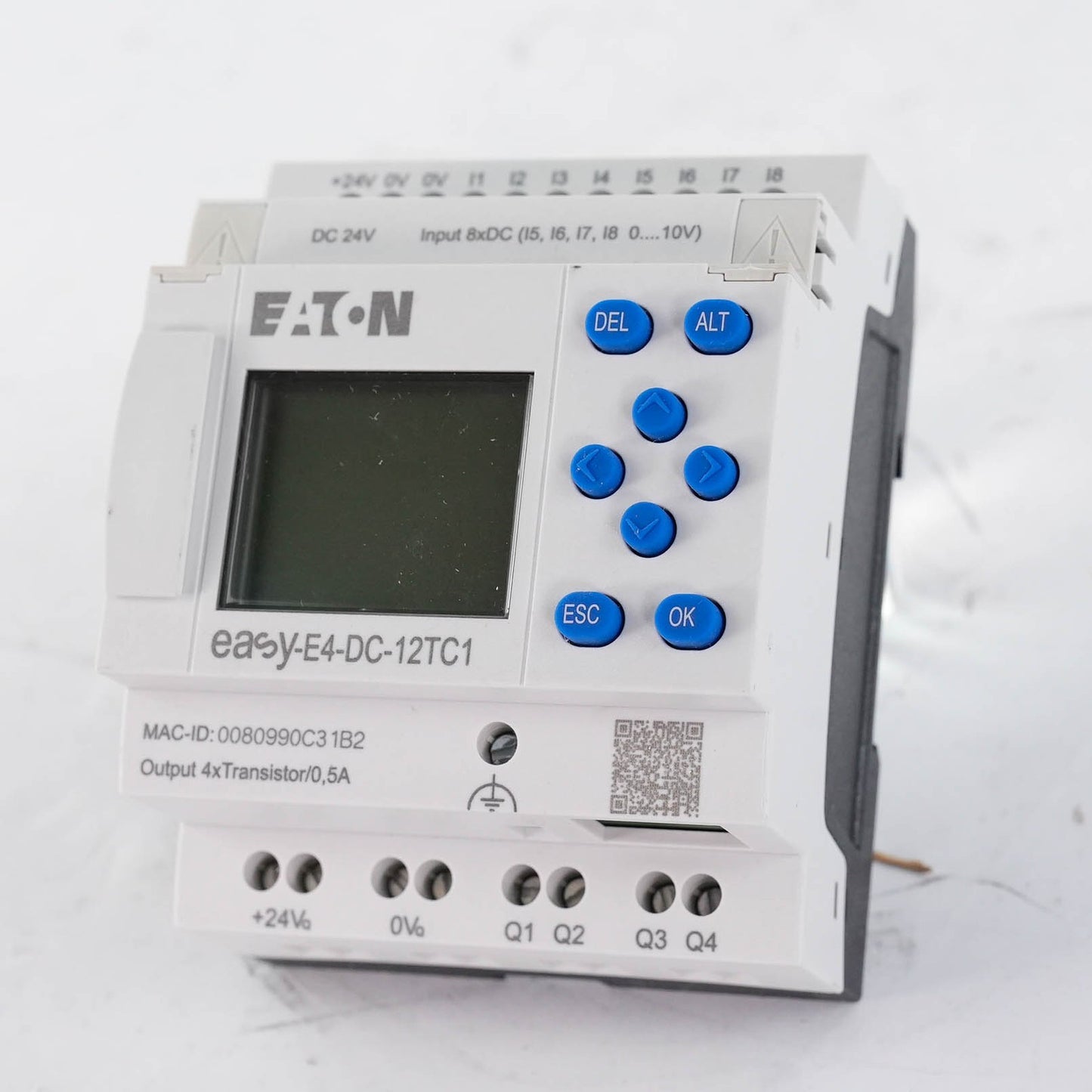 Eaton easy-E4-DC-12TC1 Nano PLC 24VDC 8 Digital Input 4 Transistor Output 197211