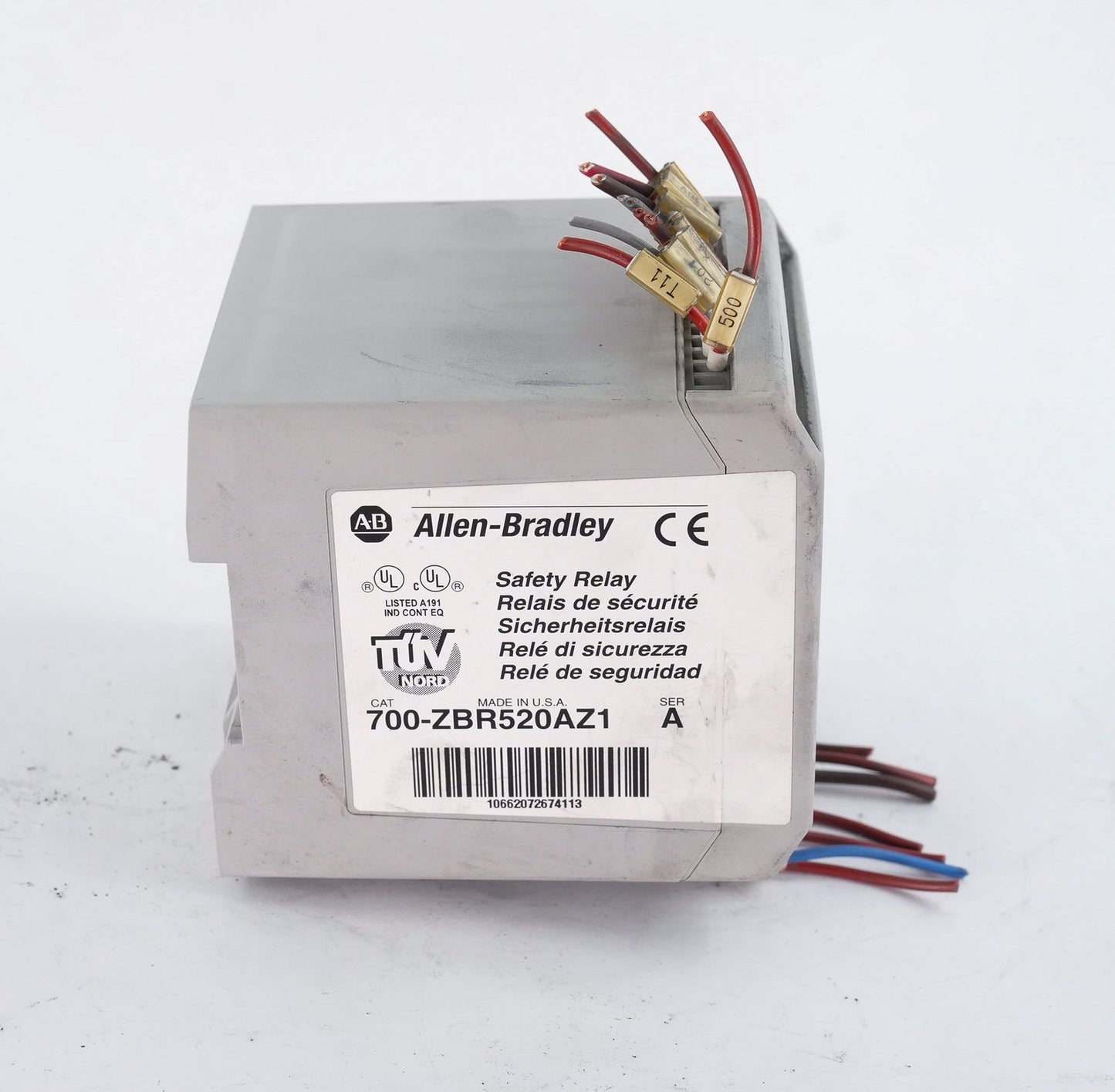 Allen Bradley 700-ZBR520AZ1 /A Safety Relay 700ZBR520AZ1