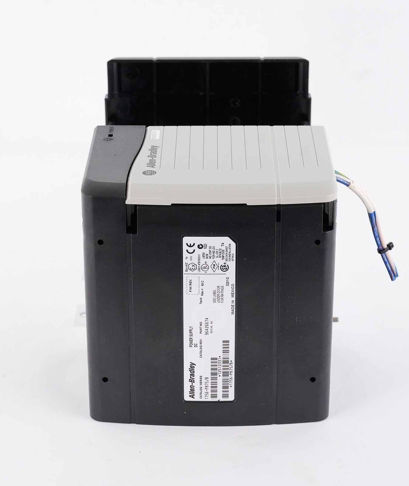 Allen Bradley 1756-PB75 /B ControlLogix Power Supply + 1756-A4 /B 4-Slot Chassis