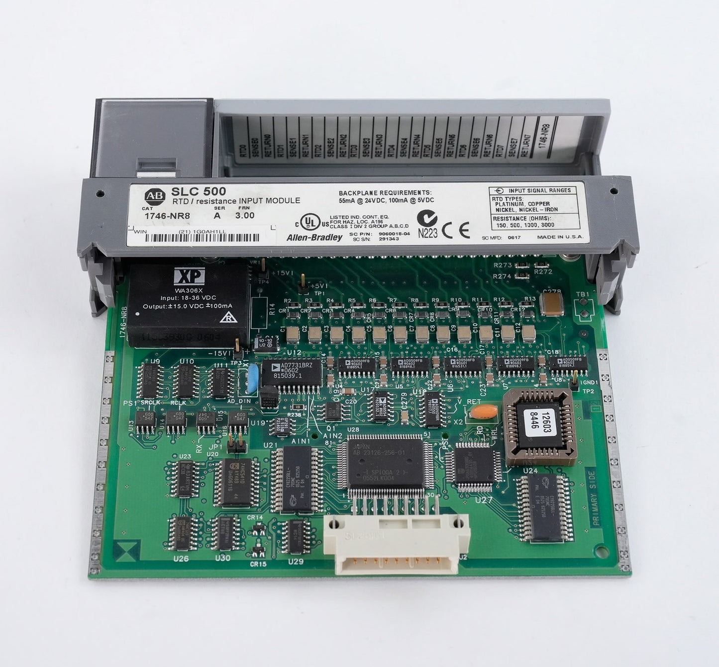 Allen Bradley 1746-NR8 /A SLC 500 RTD/Resistance Input Module 1746NR8