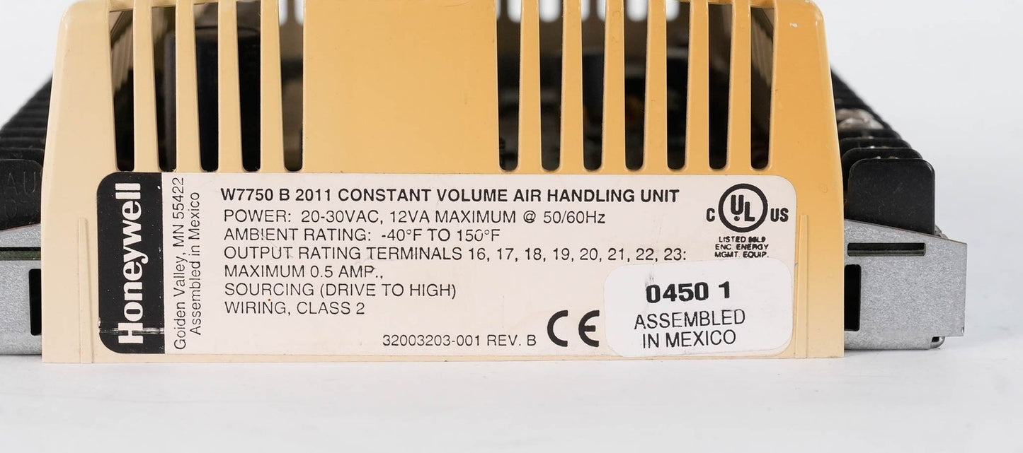 Honeywell W7750B2011 Constant Volume Air Handling Unit 20-30VAC 50/60Hz