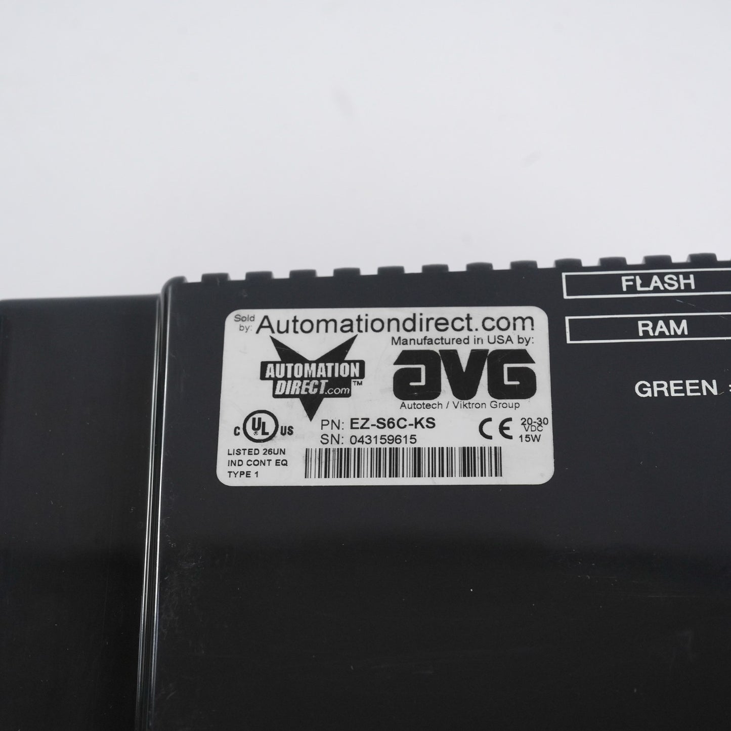 Automation Direct EZ-S6C-KS Panel Display Terminal EZS6CKS