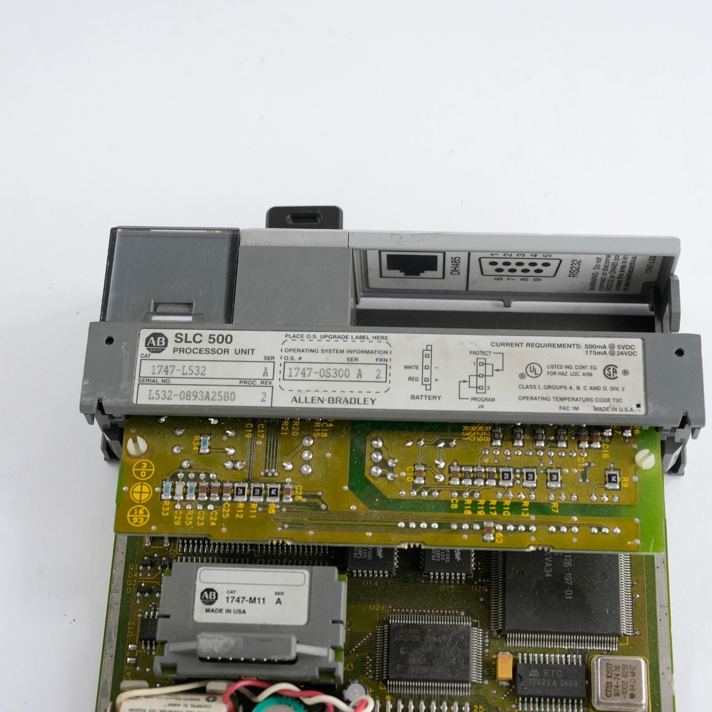 Allen Bradley 1747-L532 /A PLC Processor Module 1747-OS300 A FRN 2 1747L532