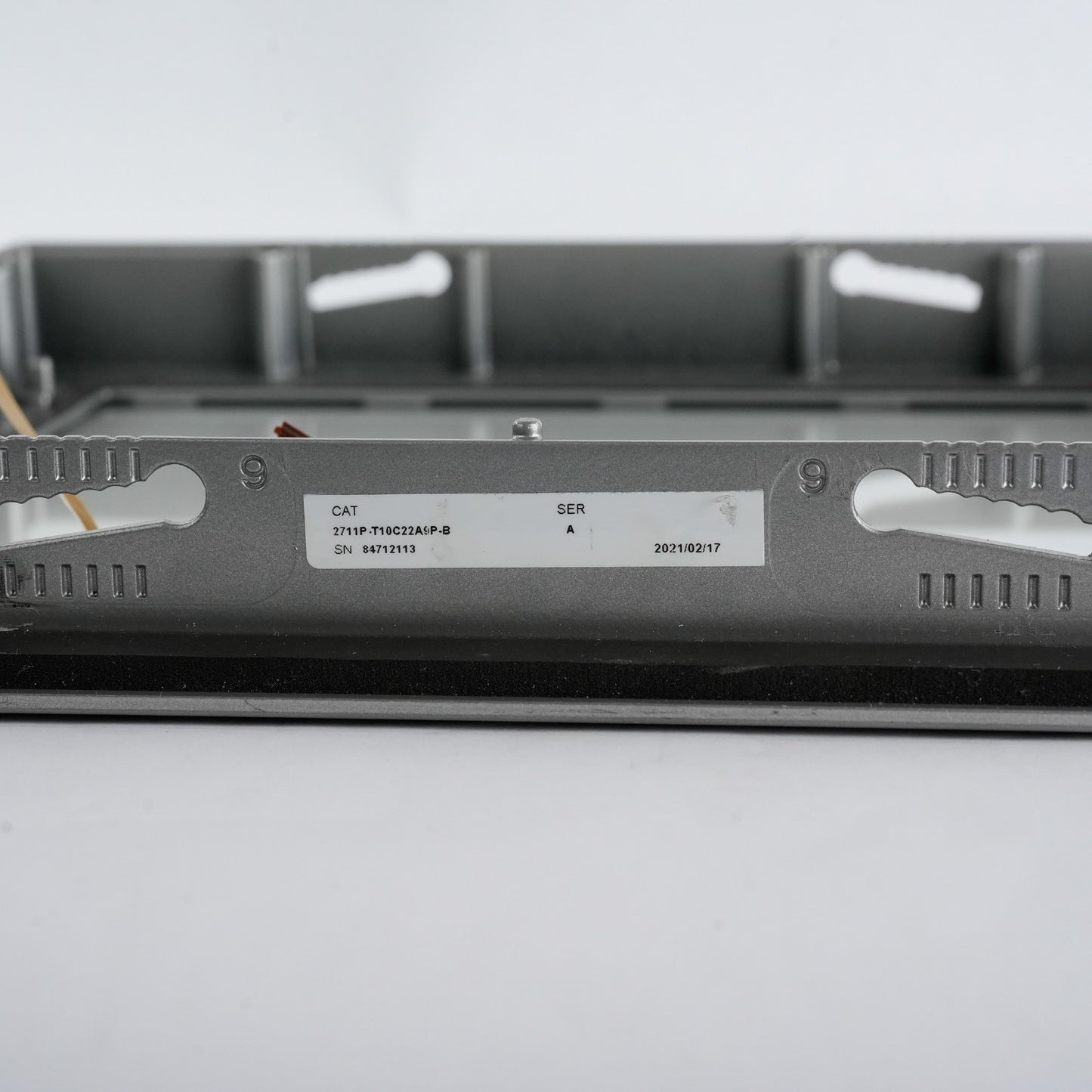 Allen Bradley 2711P-T10C22A9P-B CleaverBrooks Hawk Bezel + Overlay For Panelview