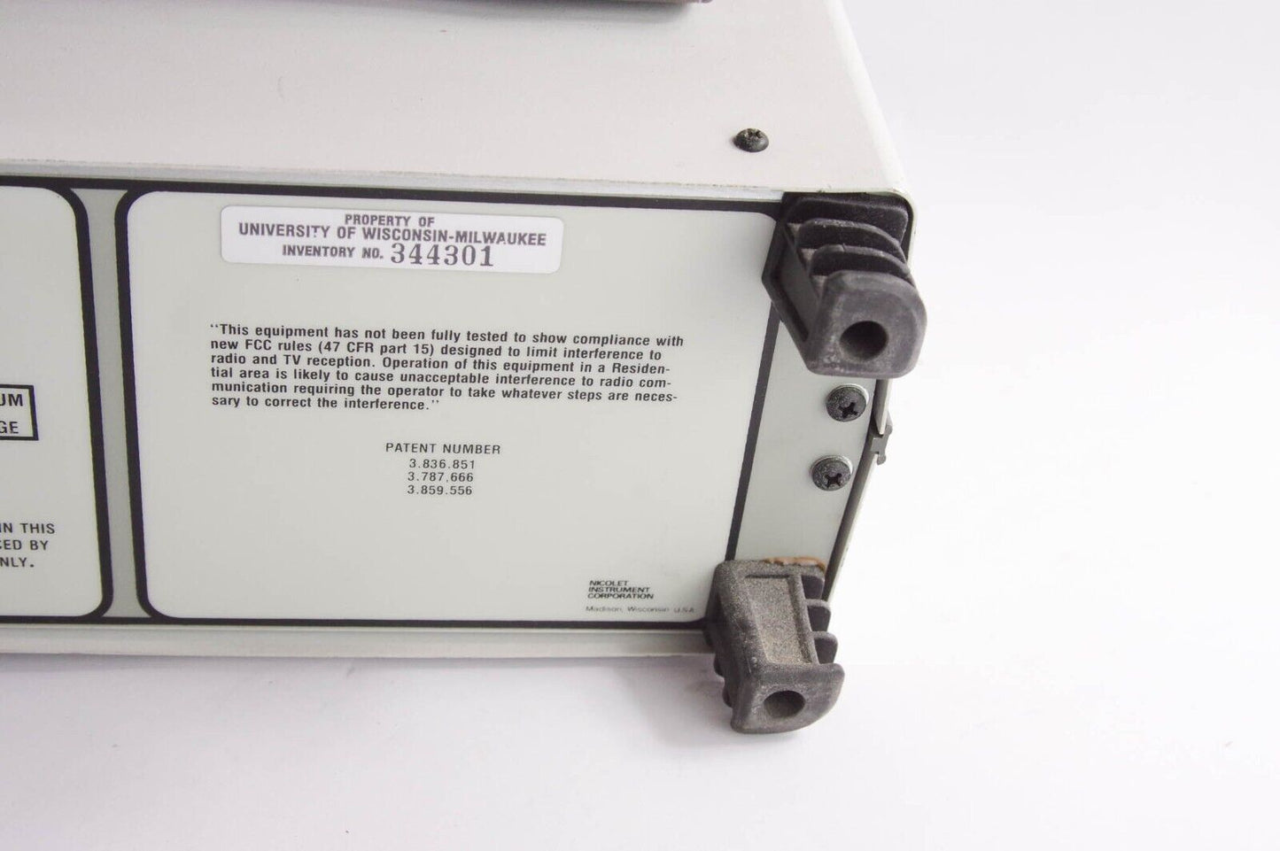 Nicolet Digital Oscilloscope Model 3091