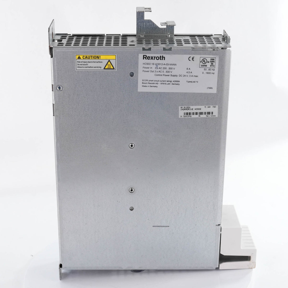 Bosch Rexroth HCS02.1E-W0012-A-03-NNNN IndraDrive Cs AC Drive 12A 200-500V