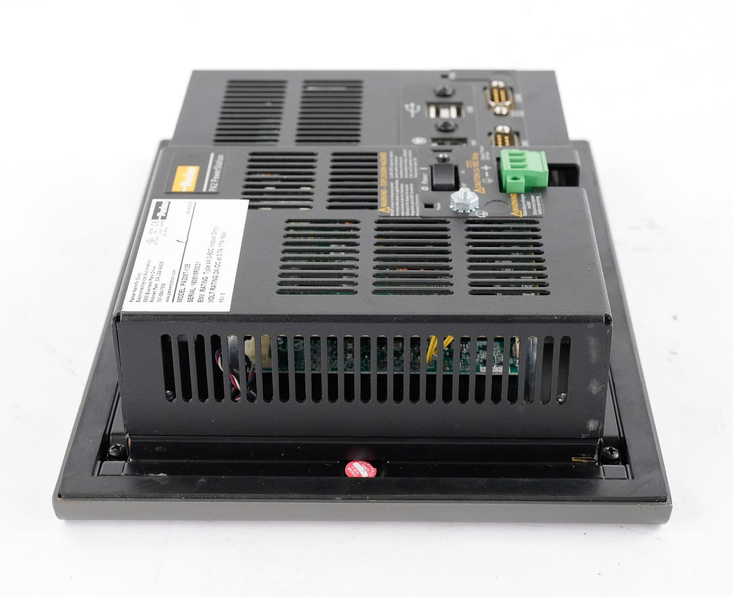 Parker Hannifin PA208T-135 PA2 PowerStation Panel HMI ( PA208T-133 Compatible )