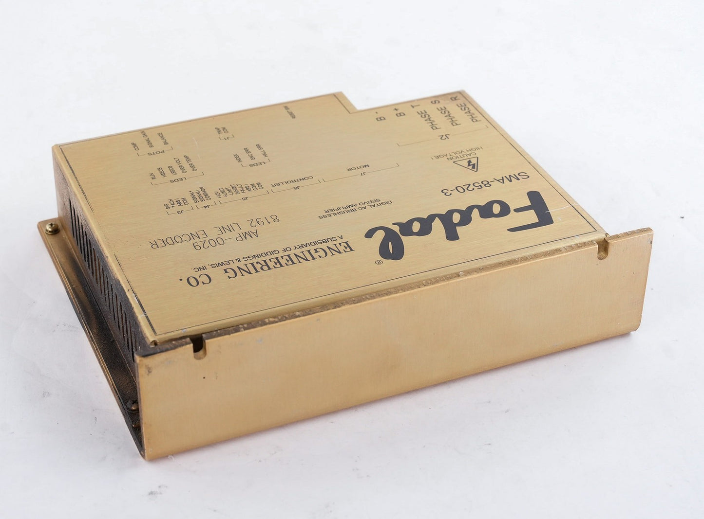 Fadal AMP-0029 SMA-8520-3 Brushless Servo Amplifier Drive AMP0029 SMA85203