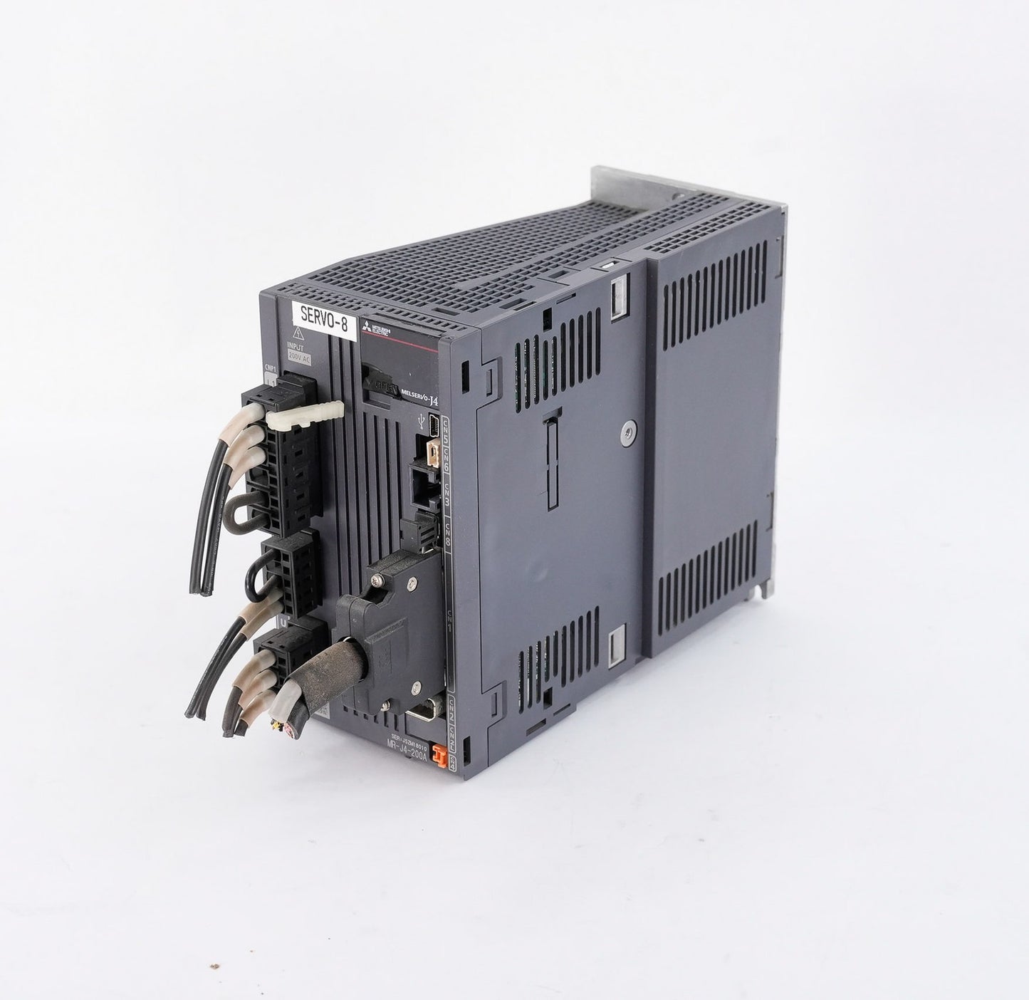 Mitsubishi Electric MR-J4-200A AC Servo Drive 2kW 3-Phase 200-240V MRJ4200A