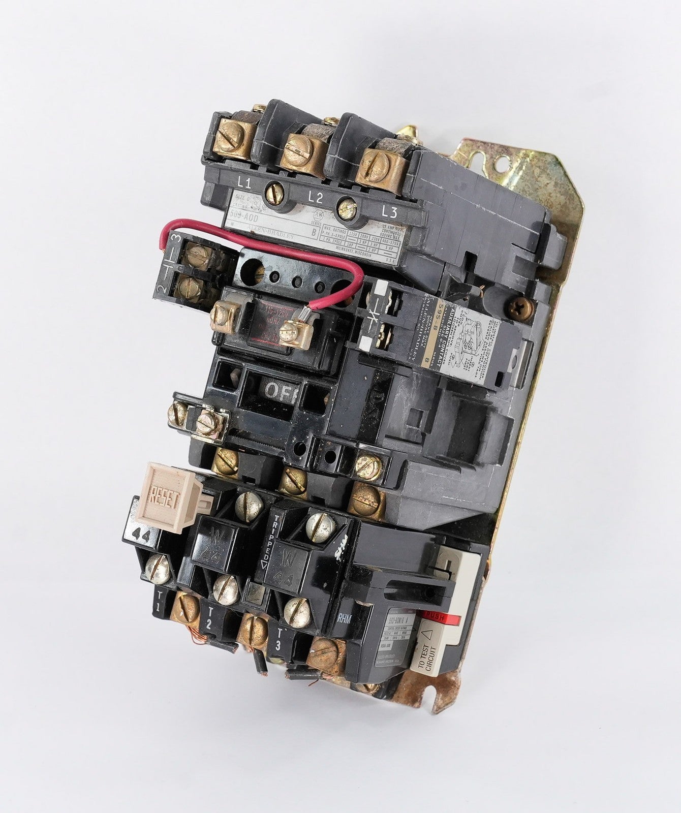 Allen Bradley 509-A0D /B NEMA Size 0 Starter 509A0D