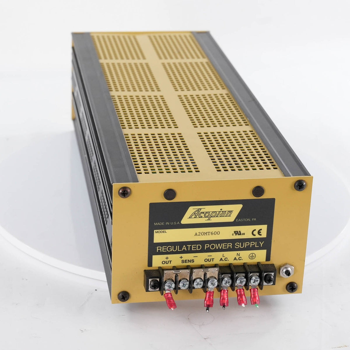 Acopian A20MT600 Linear Power Supply 20V 6A 120W Output A20MT600 AC-DC Module
