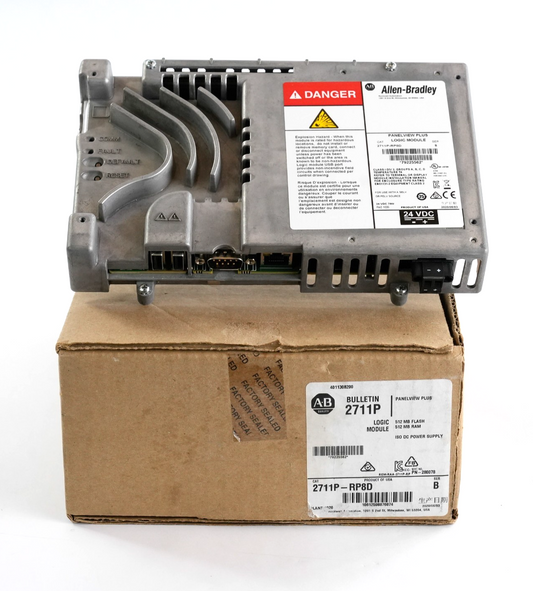 Allen Bradley 2711P-RP8D /B PanelView Plus Logic Module - Original Open Box