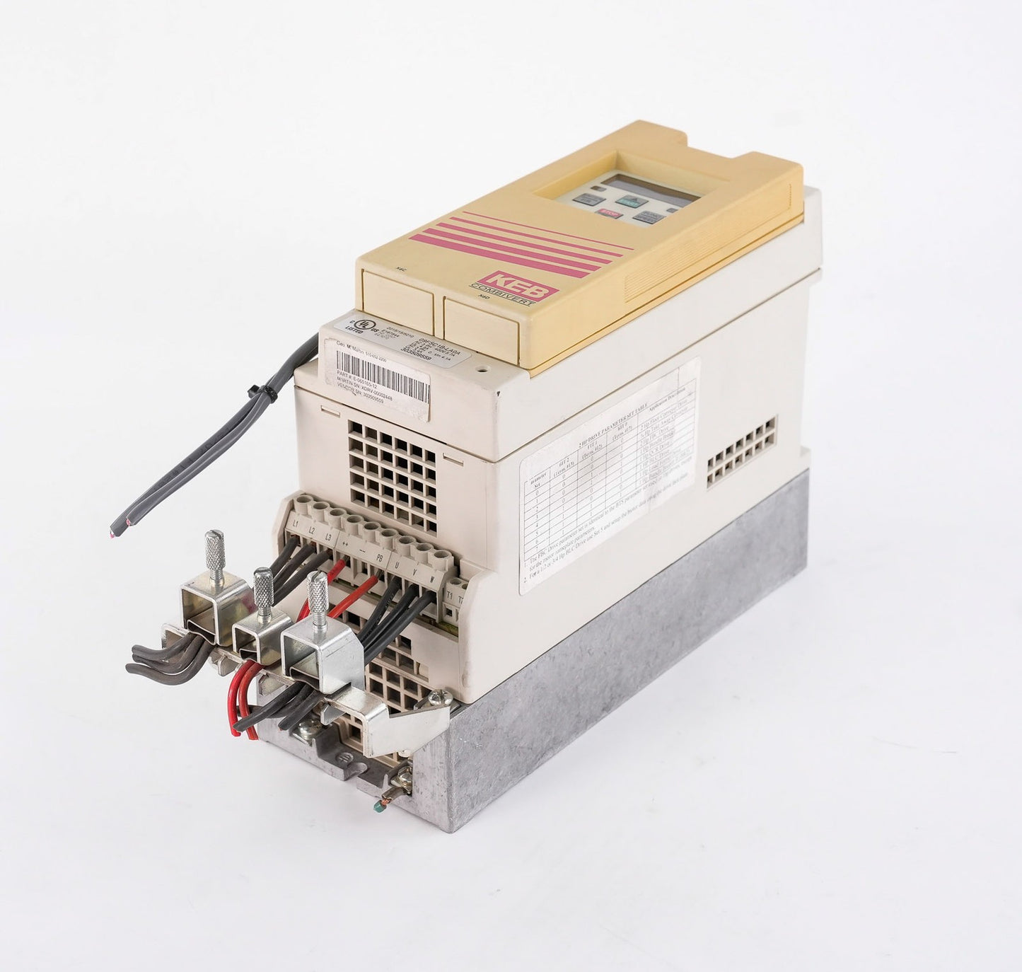 KEB Combivert 09.F5.C1B-LA0A AC Drive F5C 2HP 3.4A 3-Phase 09F5C1BLA0A