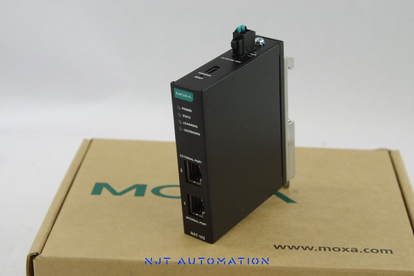 MOXA NAT-102 Industrial Network Address Translation (NAT) Router PN 309320000002