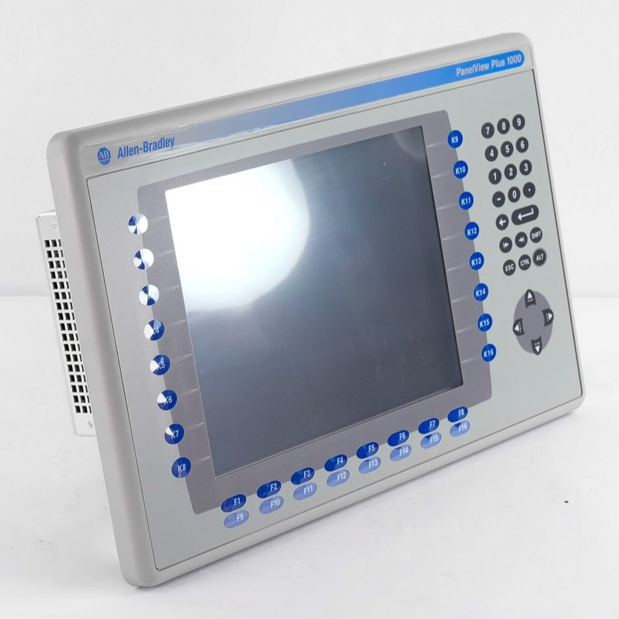 Allen Bradley 2711P-B10C4D6 /A PanelView Plus 1000 Display + RP6/F Logic RDB10C