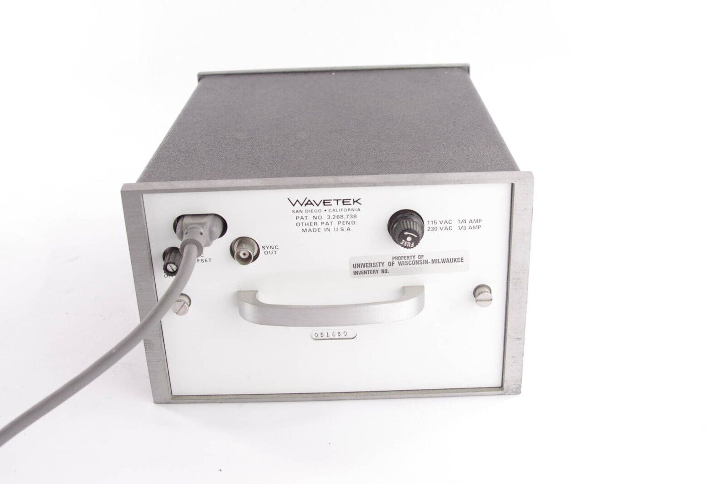 Wavetek Model 135  Function Sweep Generator LIN/LOG