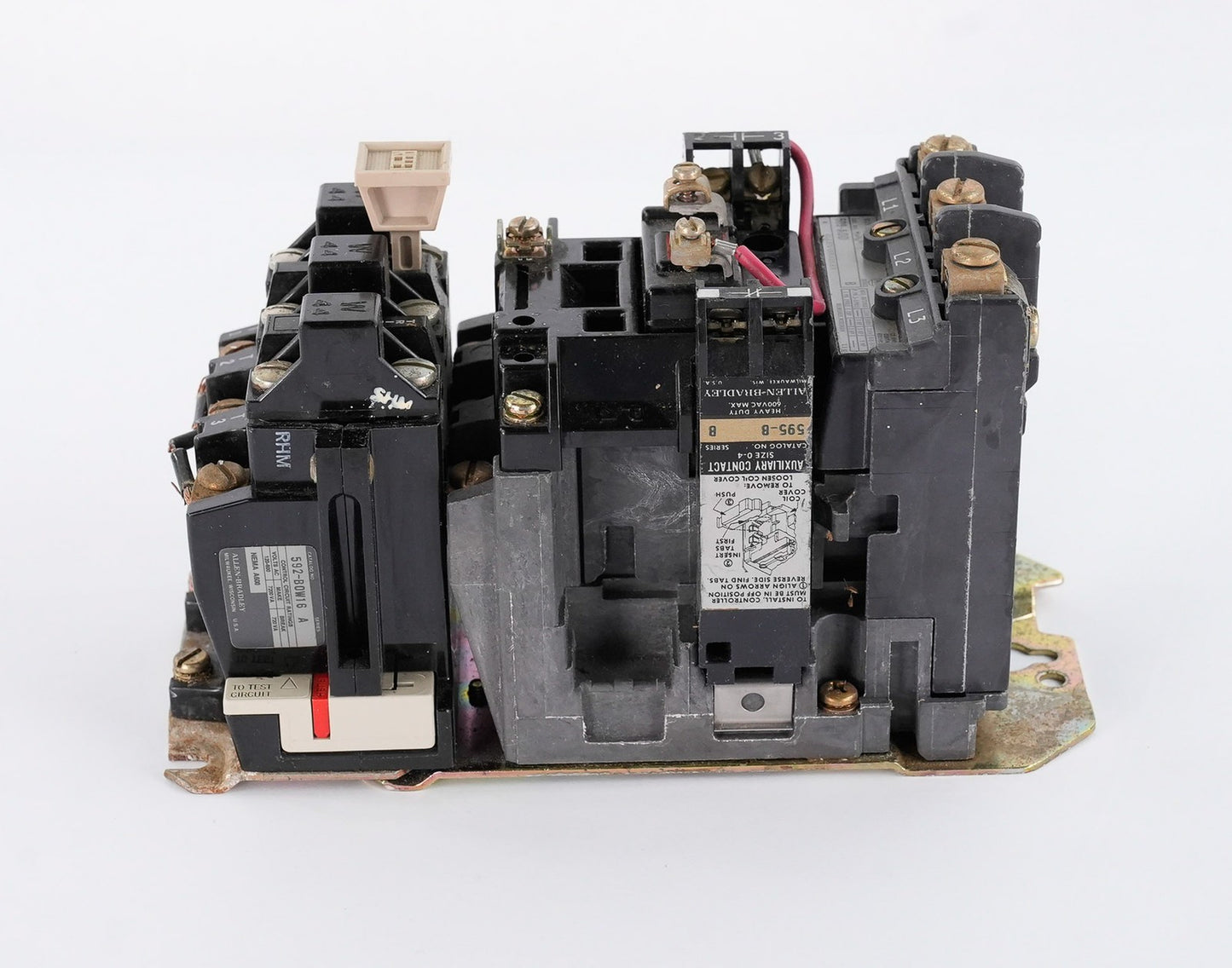 Allen Bradley 509-A0D /B NEMA Size 0 Starter 509A0D