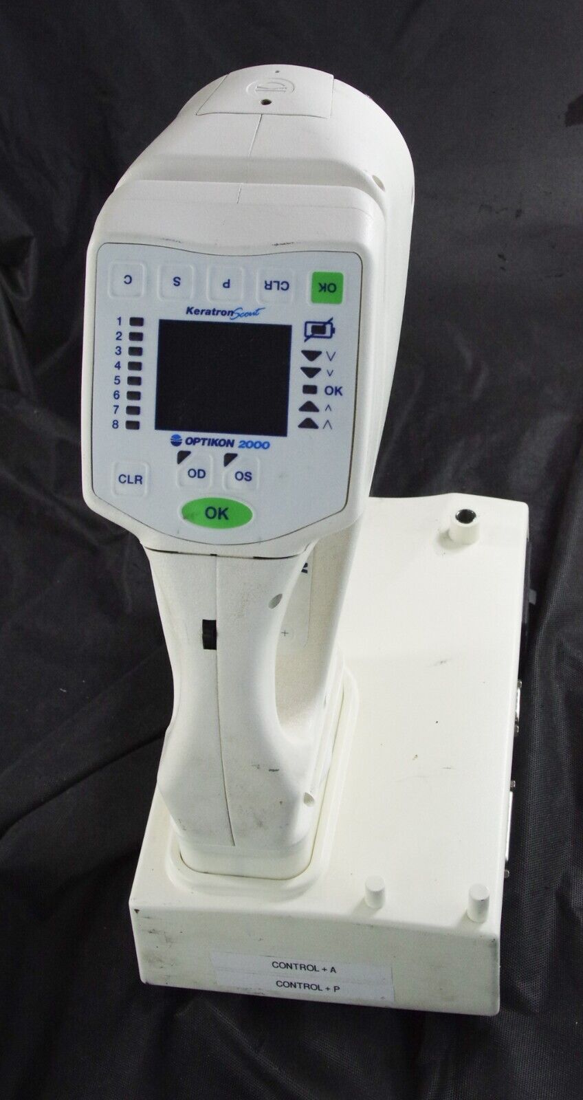 Optikon 2000 KERATRON Corneal Topographer - FOR PARTS