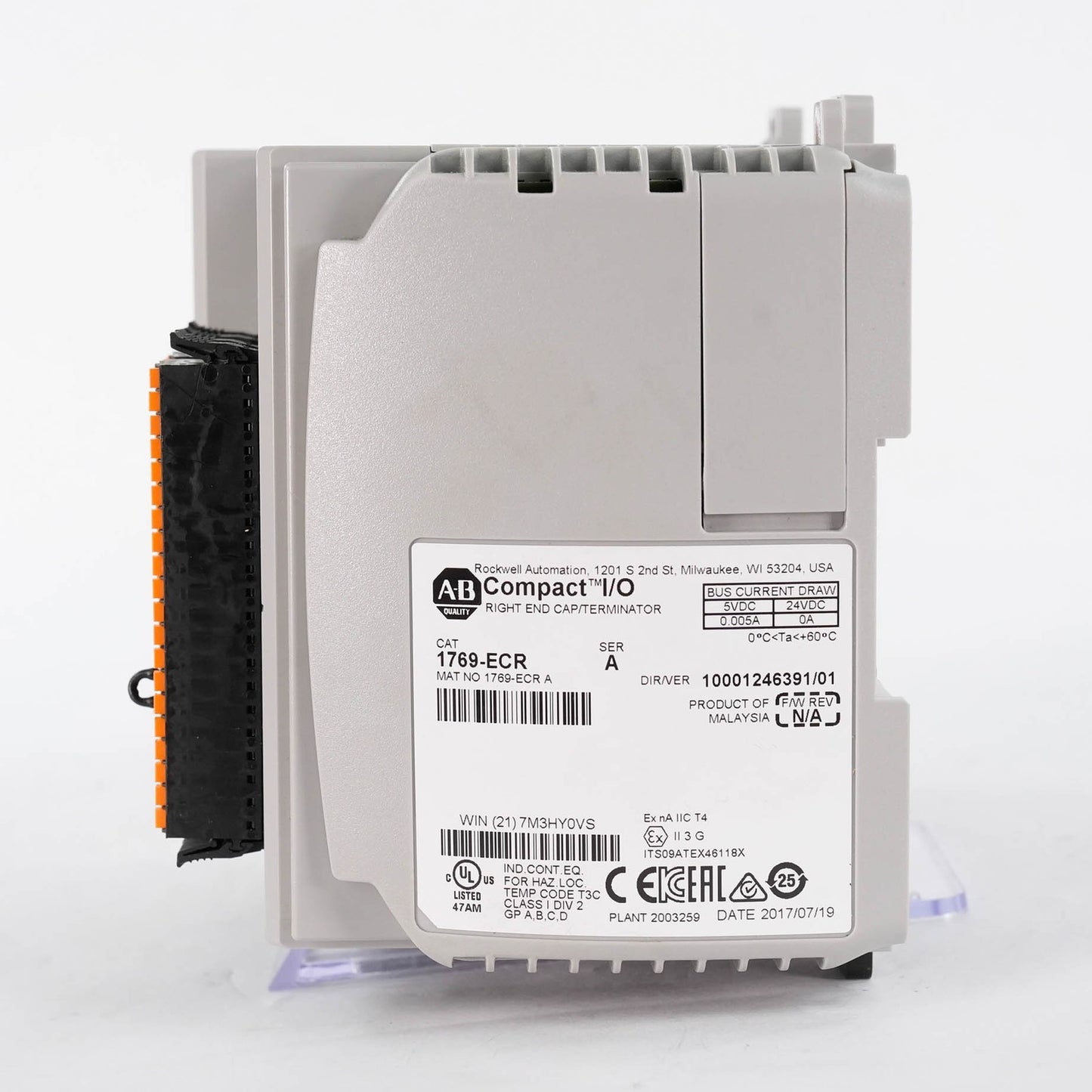 Allen Bradley 1769-L27ERM-QBFC1B Ser A CompactLogix 5370 L2 Controller
