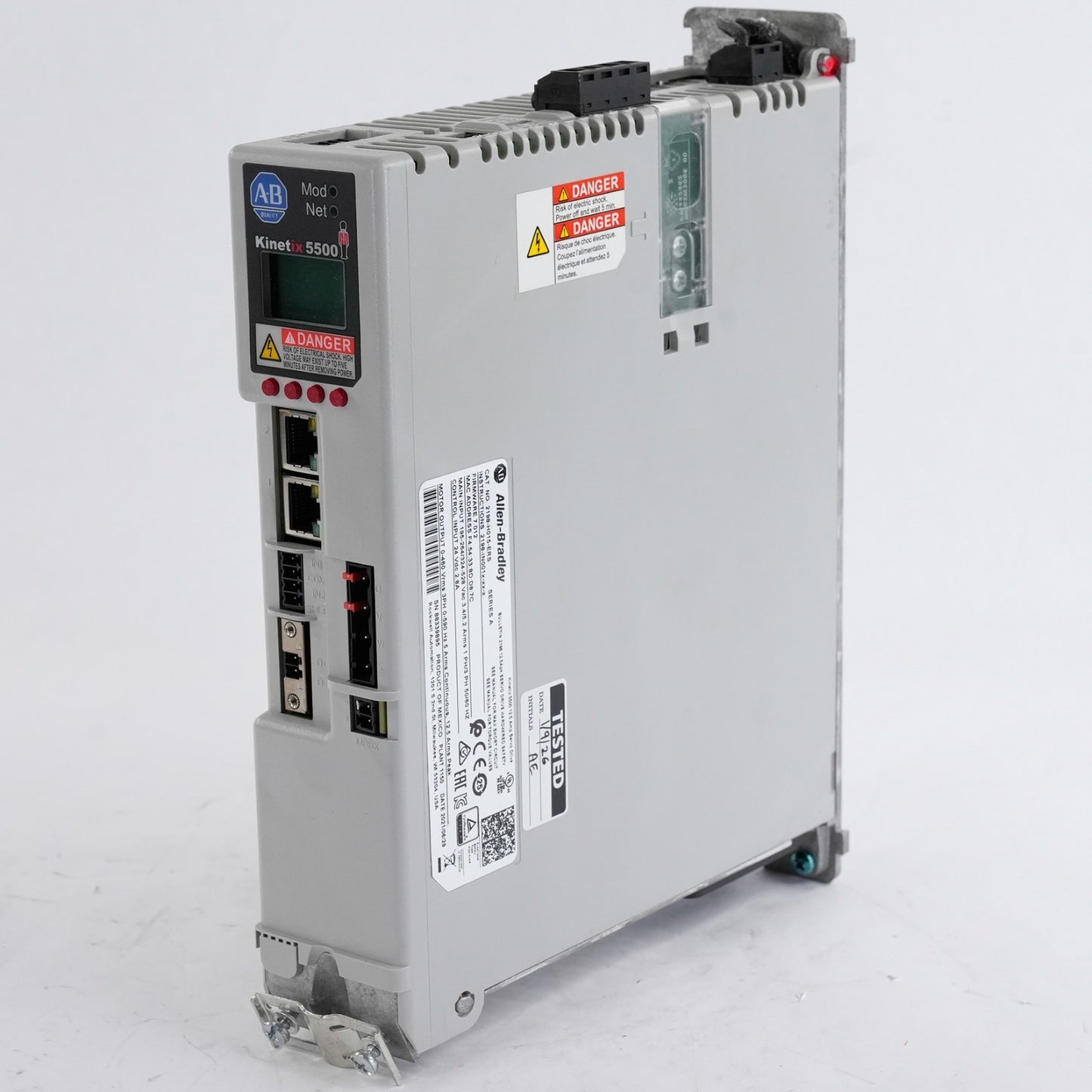 Allen Bradley 2198-H015-ERS /A Kinetix 5500 AC Servo Drive 2198H015ERS
