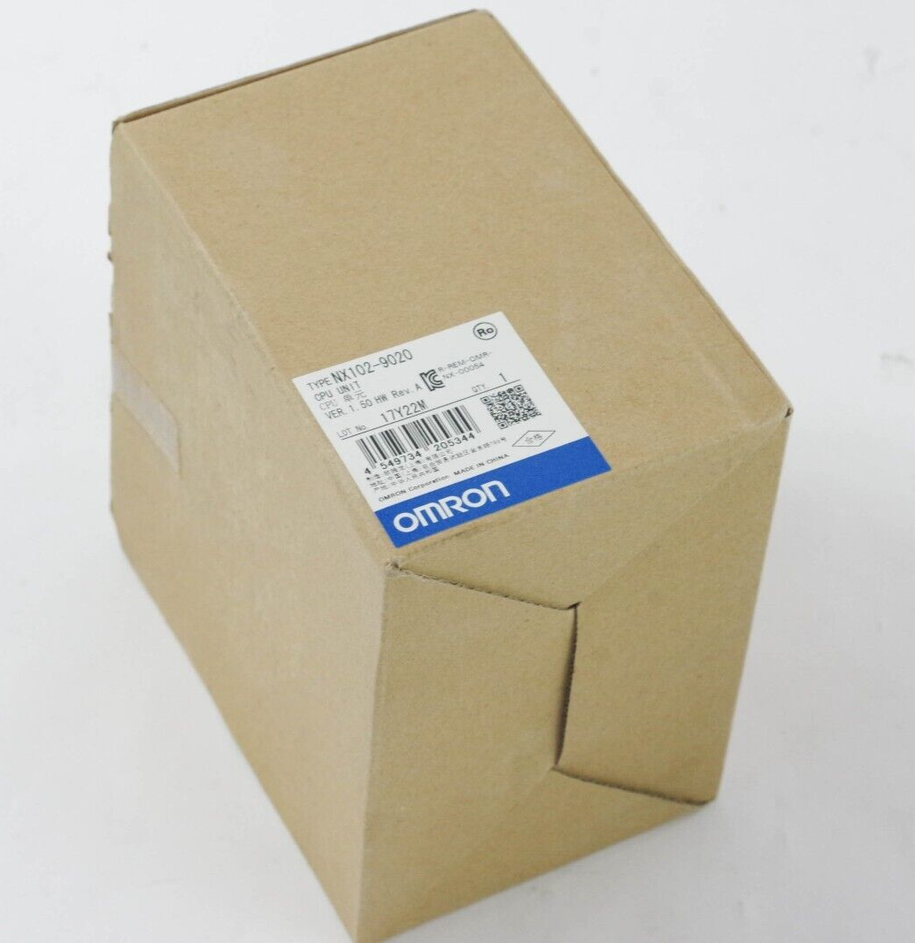 Omron NX102-9020 NX1029020 CPU Unit / NX1029020 - New Surplus