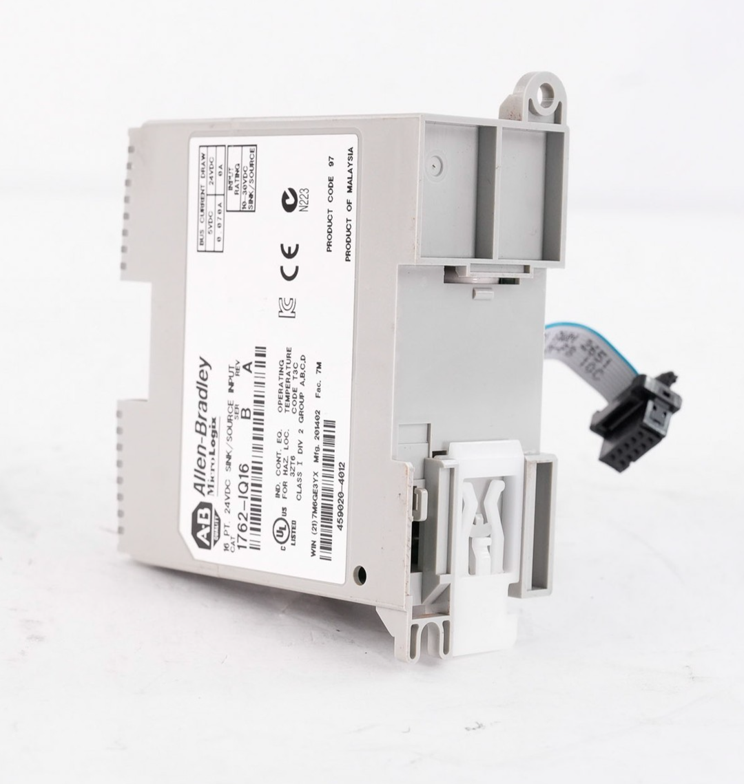 Allen Bradley 1762-IQ16 /B Rev A MicroLogix 16 Point Input Module 1762IQ16