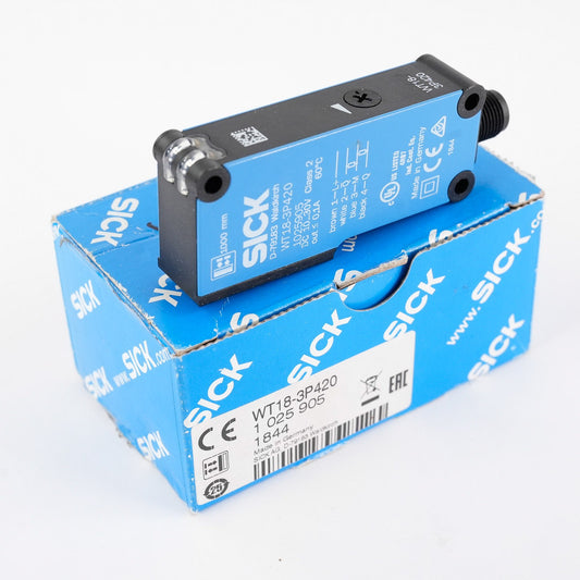 Sick WT18-3P420 Photoelectric Proximity Sensor WT183P420 - Open Box