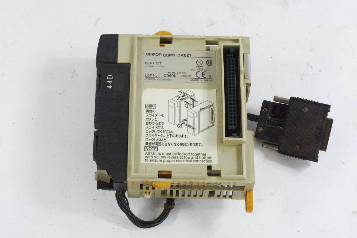 Omron CQM1-DA021 Analog Output Module PLC / CQM1DA021