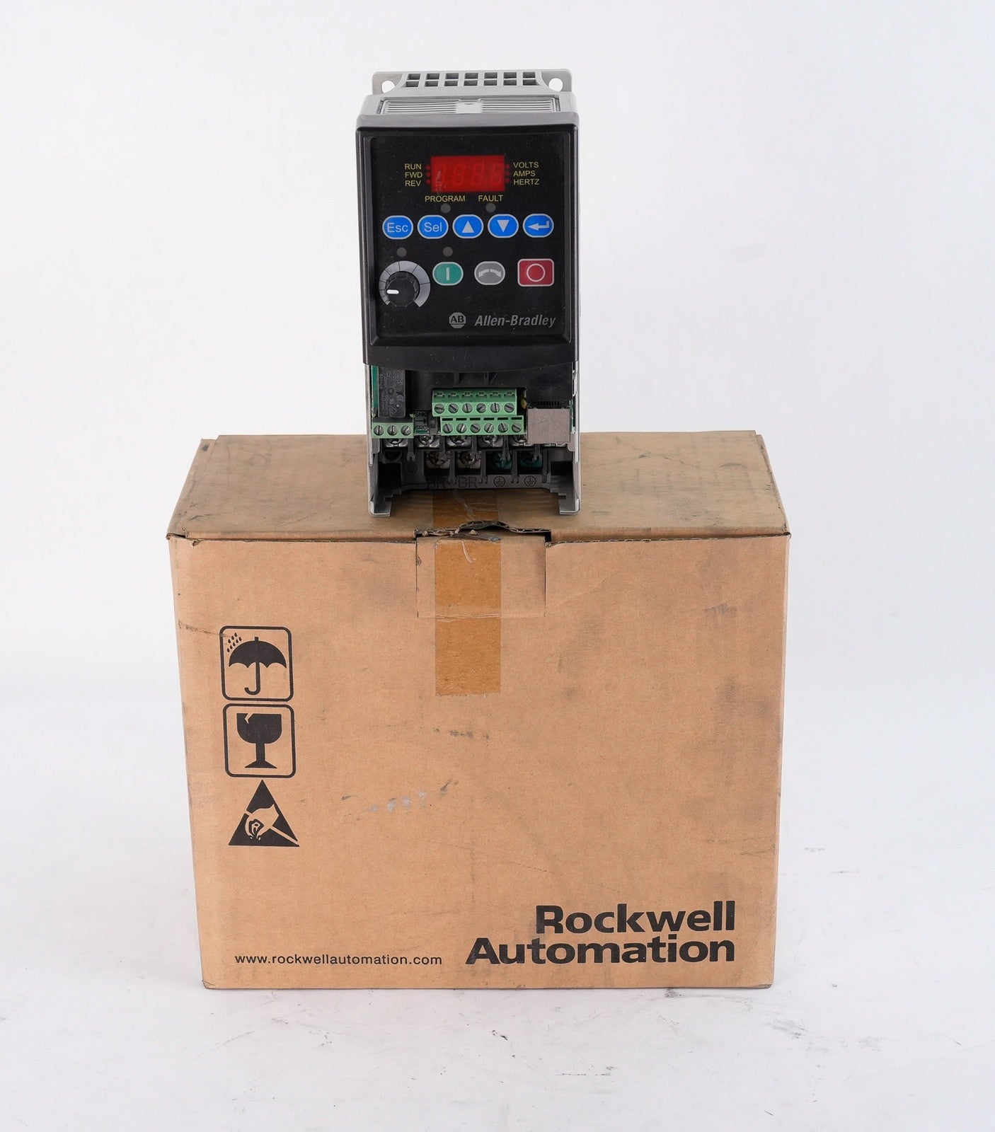 Allen Bradley 22A-D2P3N104 /A PowerFlex AC Drive 480V 3-Phase - Open Box