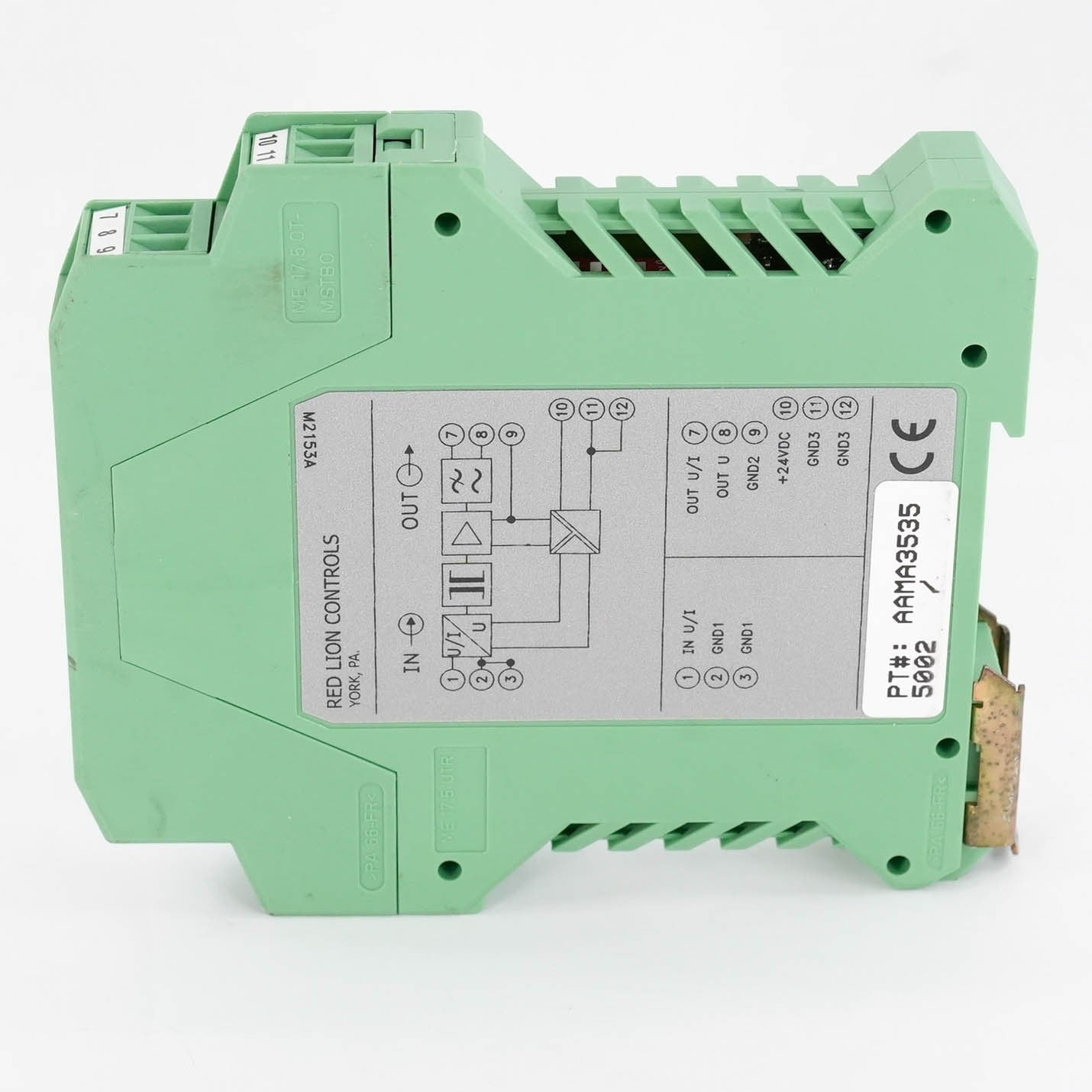 Red Lion AAMA3535 Analog Signal Conditioner 0-20mA 0-10VDC Input AAMA 3535 24VDC