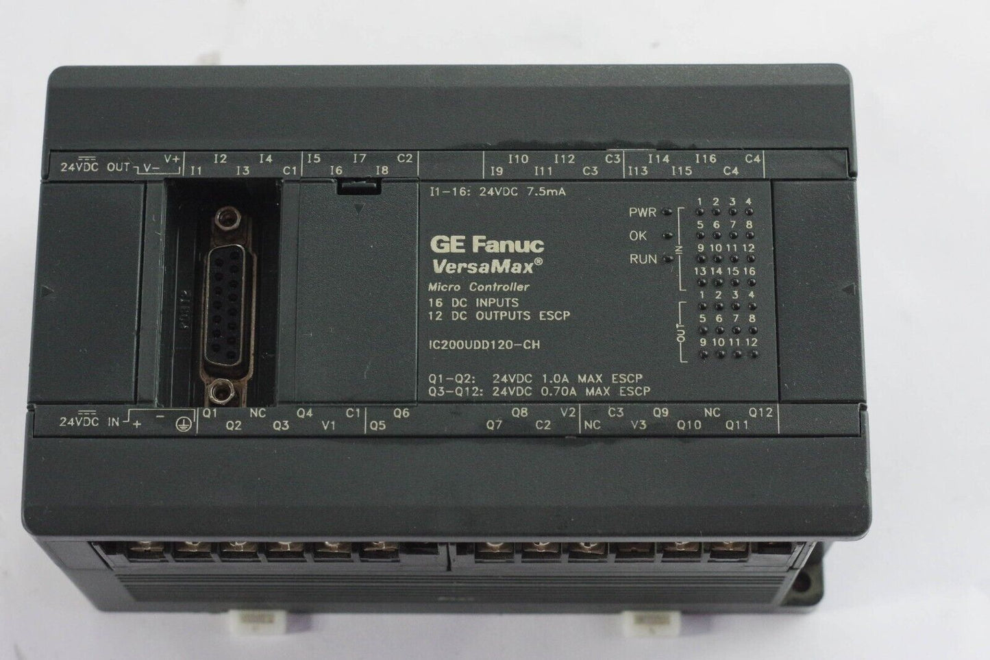 GE Fanuc IC200UDD120-CH VersaMax Micro Controller