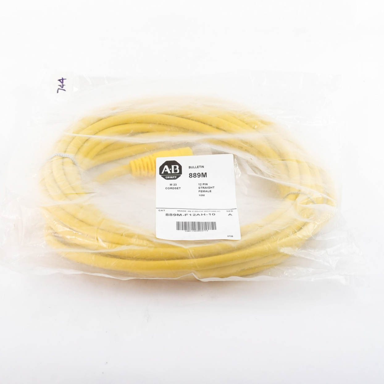 Allen Bradley 889M-F12AH-10 M23 Cordset 12-Pin Female Straight - Sealed Surplus