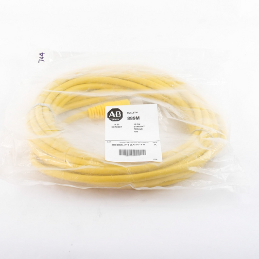Allen Bradley 889M-F12AH-10 M23 Cordset 12-Pin Female Straight - Sealed Surplus