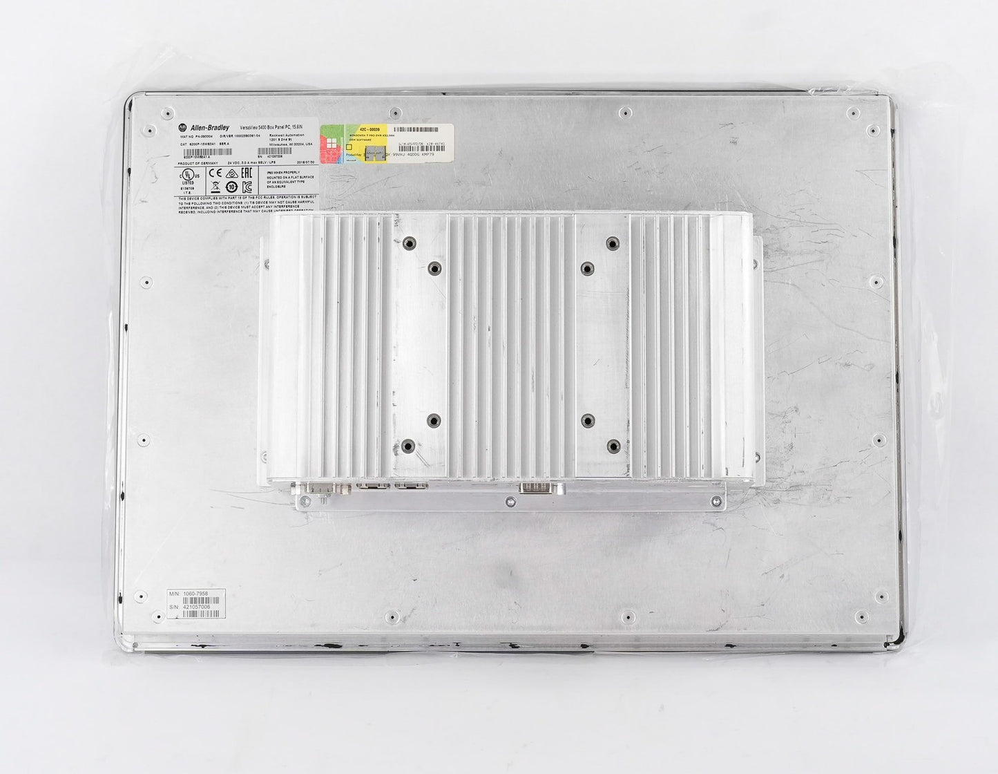 Allen Bradley 6200P-15WS3A1 /A VersaView 5400 Box Panel PC 15.6" (15WS3C1 / B1)