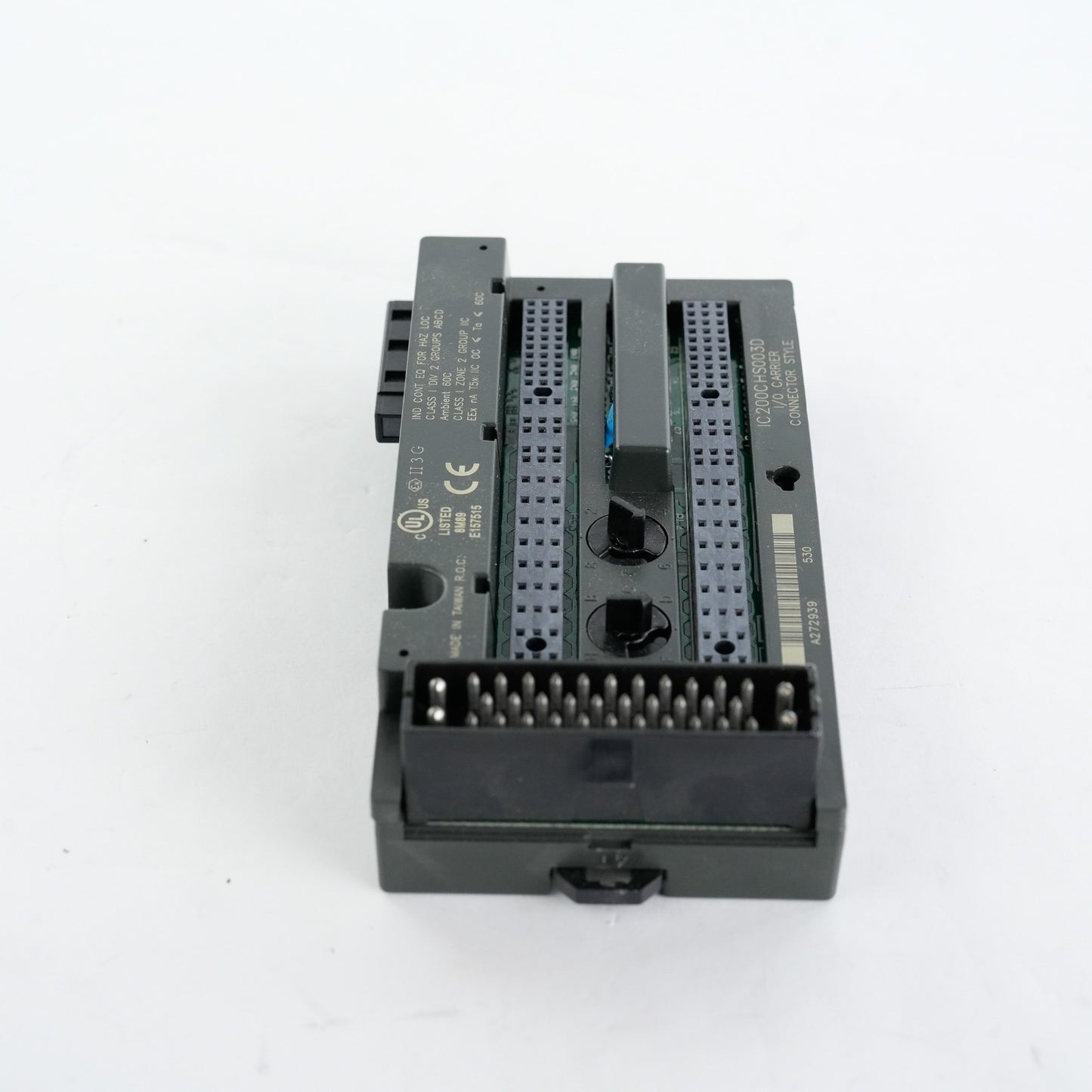 GE Fanuc IC200CHS003 / IC200CHS003D I/O Carrier Connector Style