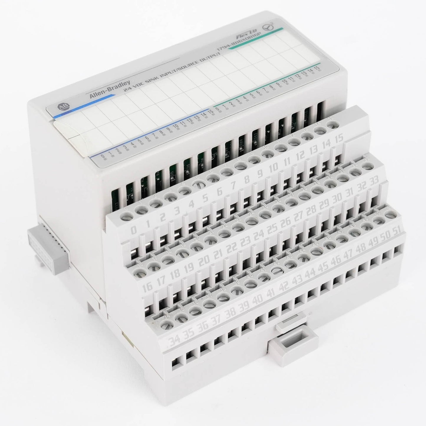 Allen Bradley 1794-IB16XOB16P Sink Input/Source Output 24VDC 1794IB16XOB16P