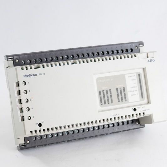 Modicon 110 CPU 311 01 MICRO CPU AC PS AC I/O 115V Controller