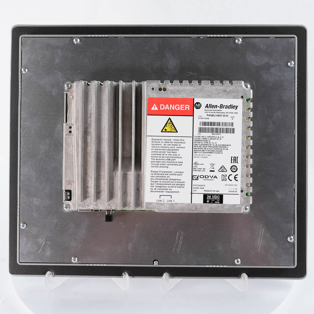 Allen Bradley 2715P-T10CD Ser A PanelView 5500 10.4in Touch HMI 24VDC + Warranty