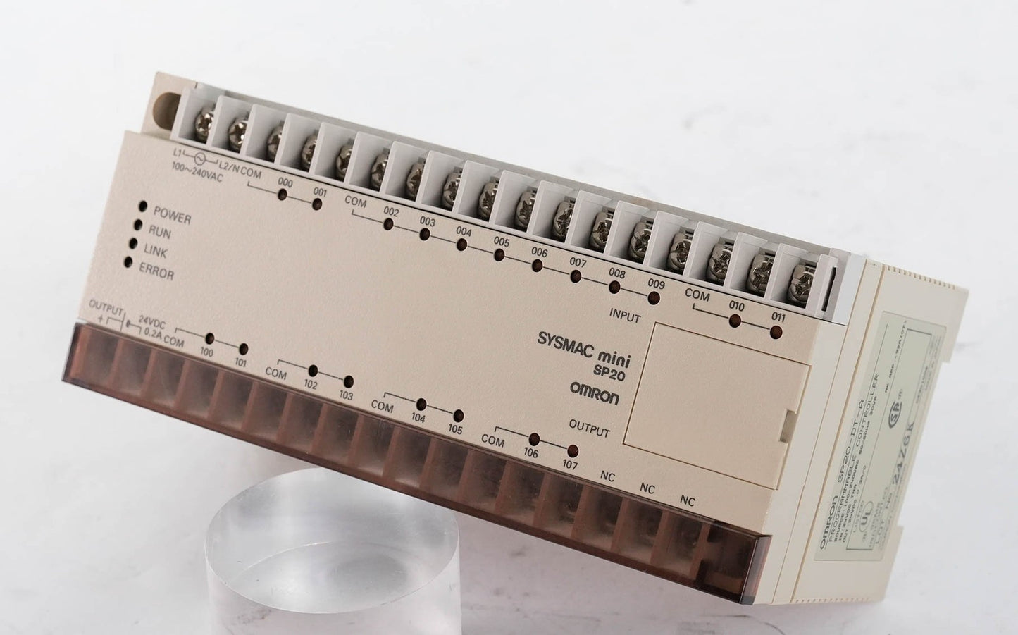 OMRON SP20-DT-A Programmable Controller 12 Input 8 Output SP20DTA Unit