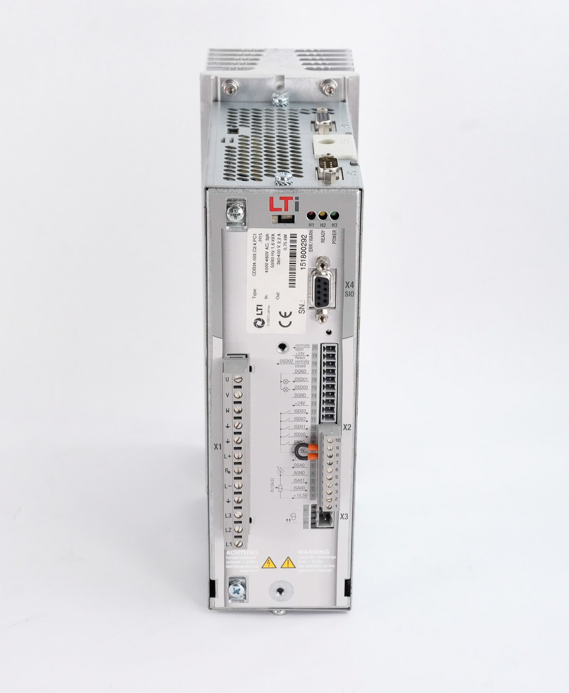 LTi CDB34.003,C2.4,PC1,H15 Servo Drive CDB34.003.C2.4.PC1.H15 CDB34
