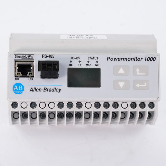 Allen Bradley 1408-TS3A-ENT /B PowerMonitor 1000 FRN 4.019 1408TS3AENT