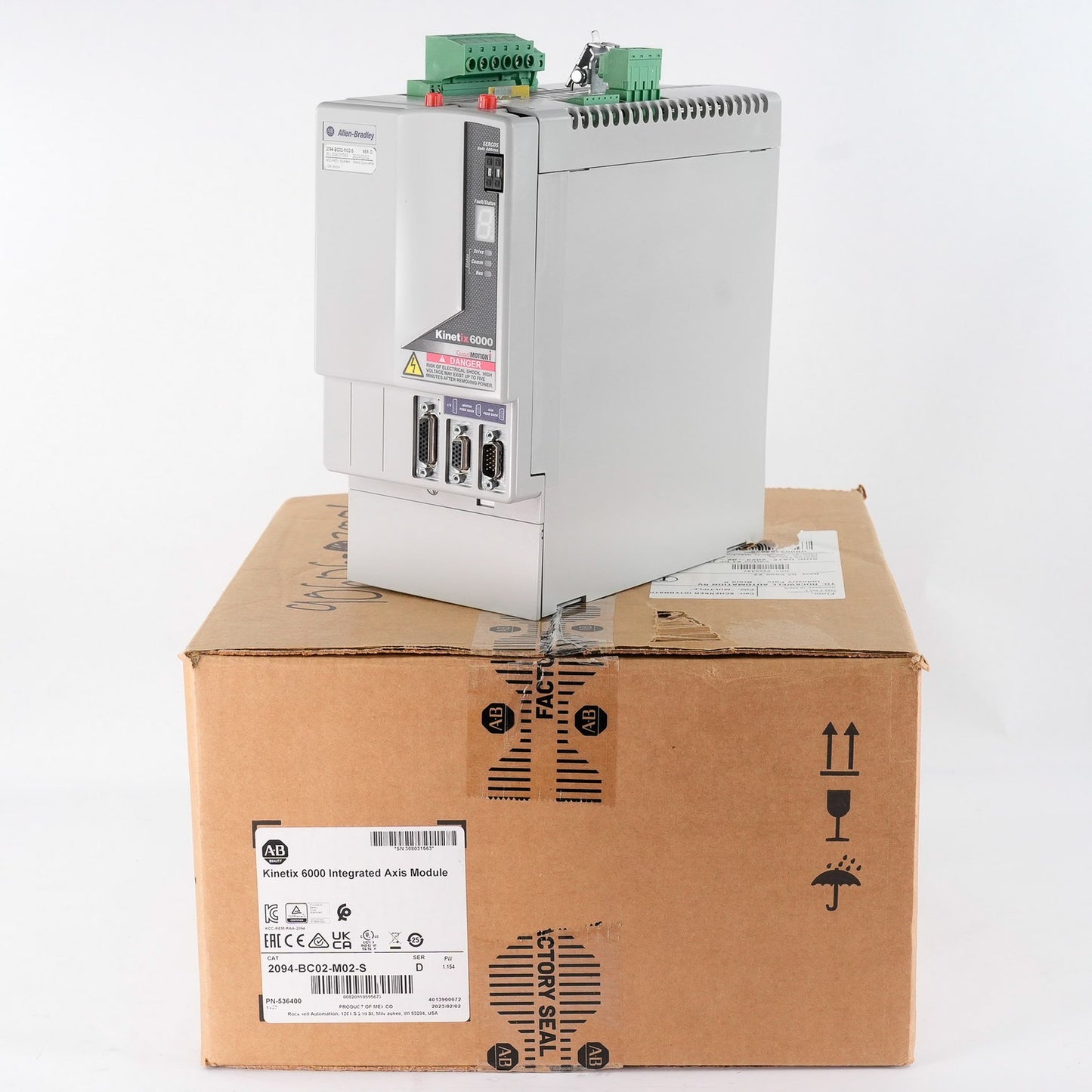 Allen Bradley 2094-BC02-M02-S /D Kinetix 6000 Integrated Axis Module - Open Box