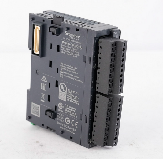 Schneider Electric Modicon TM3DQ16U Expansion Module 16 Transistor Outputs