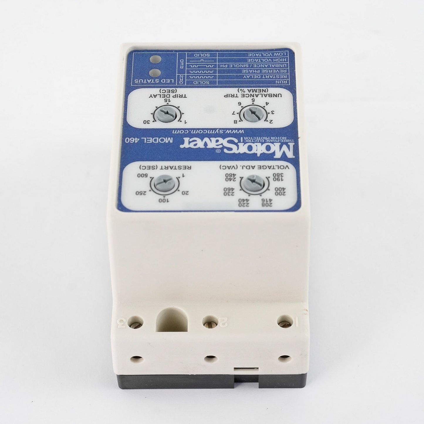 Motor Saver Model 460 Electric Motor Protector 190-480VAC 50/60Hz